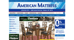 Desktop Screenshot of americanmattressfurniture.com