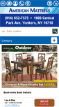 Mobile Screenshot of americanmattressfurniture.com